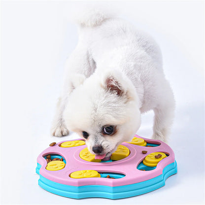Interactive Dog Food Puzzle Bowl